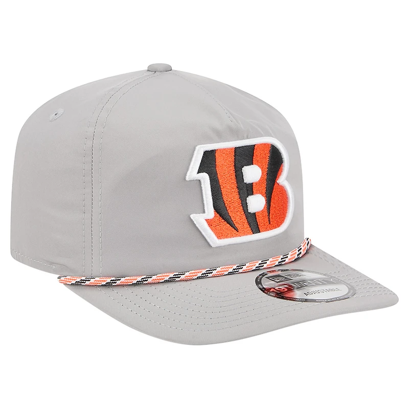 Casquette New Era grise Cincinnati Bengals Rope 19TWENTY pour homme