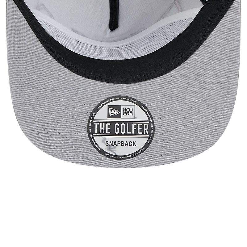 Casquette de golf snapback à cordon de serrage Cincinnati Bengals de New Era pour homme, grise