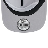 Casquette de golf snapback à cordon de serrage Cincinnati Bengals de New Era pour homme, grise
