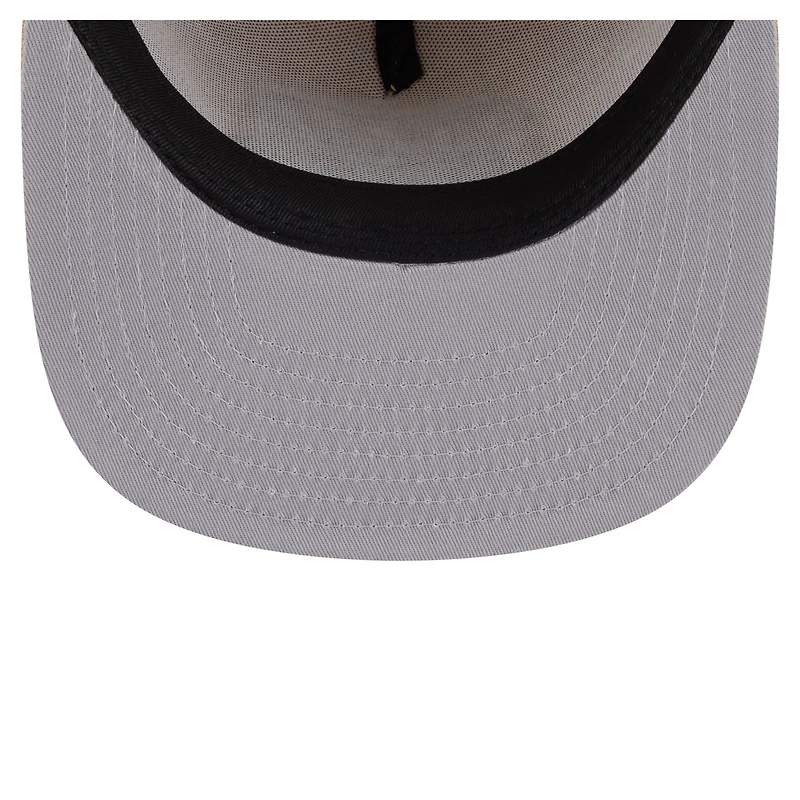 Casquette snapback 9FIFTY A-Frame beige clair pour homme New Era, pack couleur des Bengals de Cincinnati
