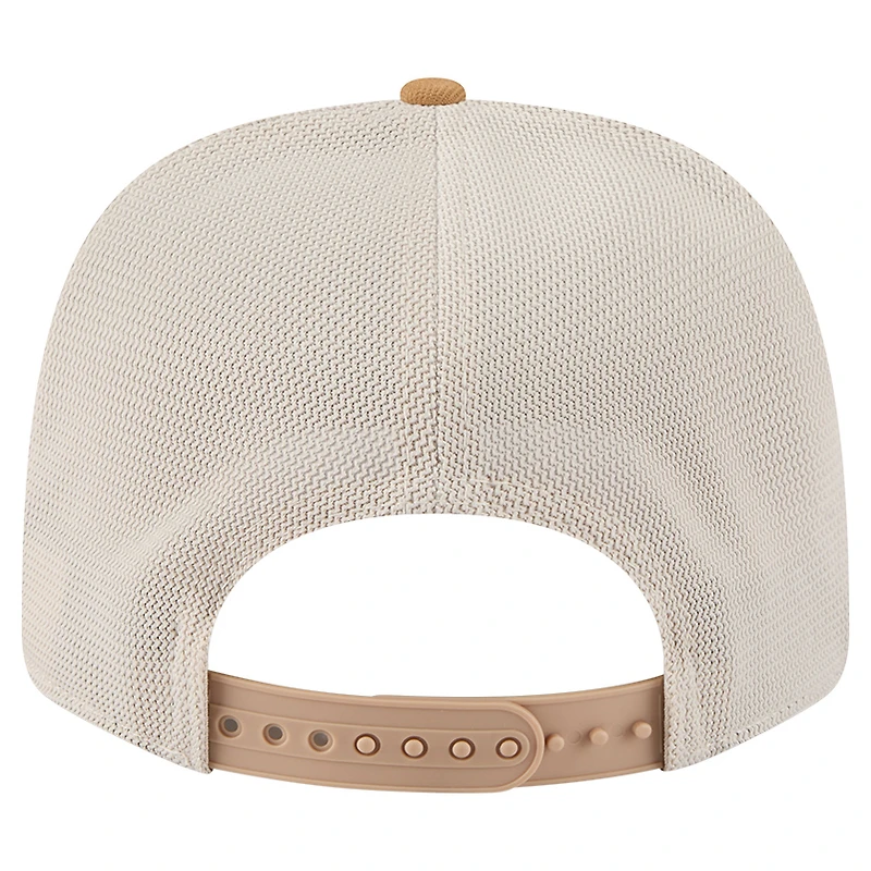Men's New Era Light Beige Cincinnati Bengals  Two-Tone Trucker 9SEVENTY Adjustable Hat