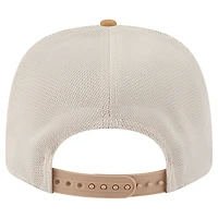 Men's New Era Light Beige Cincinnati Bengals  Two-Tone Trucker 9SEVENTY Adjustable Hat