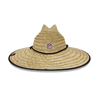 Men's New Era Natural Cincinnati Bengals NFL Training Camp Official Straw Lifeguard Hat