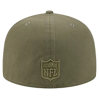 Casquette ajustée A-Frame 59FIFTY pour homme New Era, olive, Cincinnati Bengals, color pack