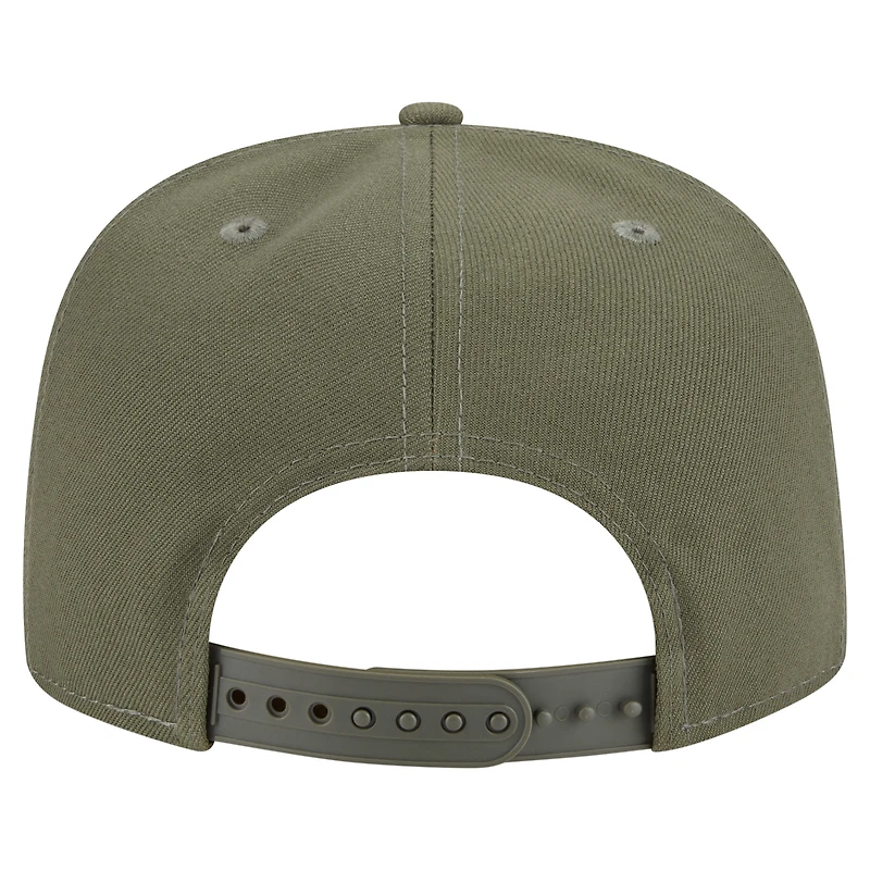 Casquette snapback A-Frame 9FIFTY olive Cincinnati Bengals pour homme New Era