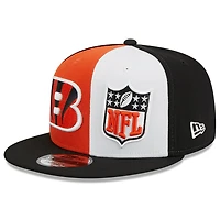 Men's New Era Orange/Black Cincinnati Bengals 2023 Sideline 9FIFTY Snapback Hat