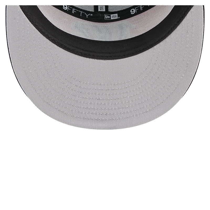 Men's New Era Orange/Black Cincinnati Bengals Outdoor Split Panel 9FIFTY Snapback Hat