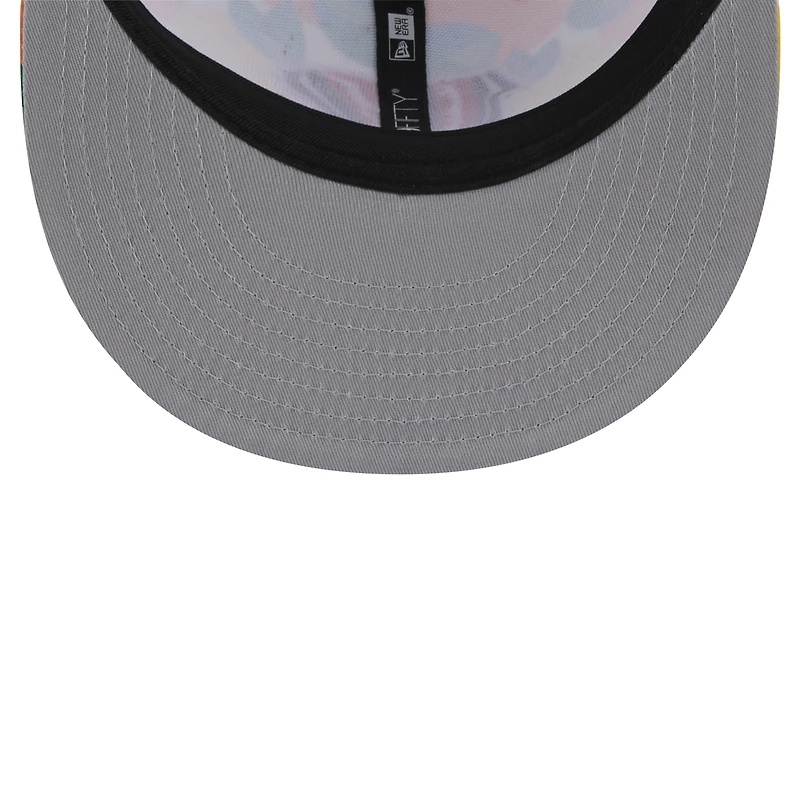 Casquette snapback orange Cincinnati Bengals Citrus 9FIFTY Trucker de New Era pour homme