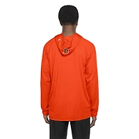 Men's New Era  Orange Cincinnati Bengals Functional Fandom Hoodie