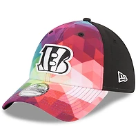 Casquette flexible NFL Crucial Catch 39THIRTY New Era pour hommes, rose, Cincinnati Bengals 2023
