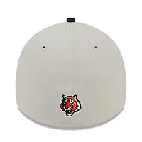 Casquette Flex New Era Stone/Black Cincinnati Bengals 2023 NFL Draft 39THIRTY pour homme