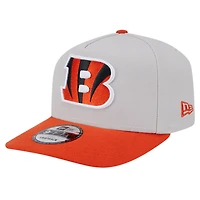 Casquette snapback New Era Stone Cincinnati Bengals Decent 9FIFTY pour homme