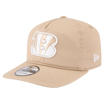 Men's New Era Tan Cincinnati Bengals 19TWENTY Adjustable Hat
