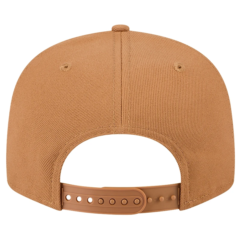 Men's New Era Tan Cincinnati Bengals Color Pack 9FIFTY Snapback Hat with Side Patch