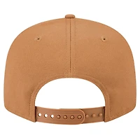 Men's New Era Tan Cincinnati Bengals Color Pack 9FIFTY Snapback Hat with Side Patch