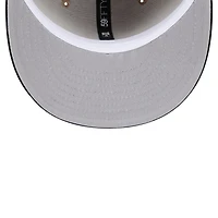 Men's New Era Tan Cincinnati Bengals  Logo Main 59FIFTY Fitted Hat
