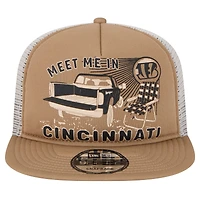 Casquette Snapback Meet Me 9FIFTY des Bengals de Cincinnati New Era pour hommes