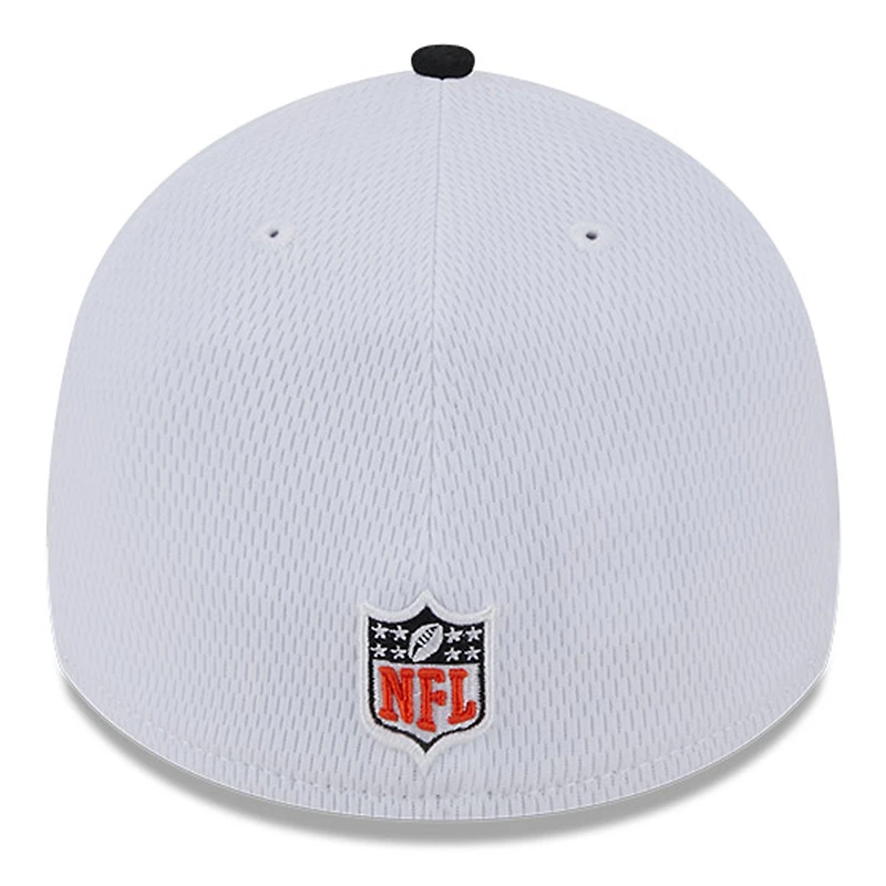Casquette Flexline 39THIRTY Sideline des Cincinnati Bengals 2023 New Era pour homme, blanc/noir