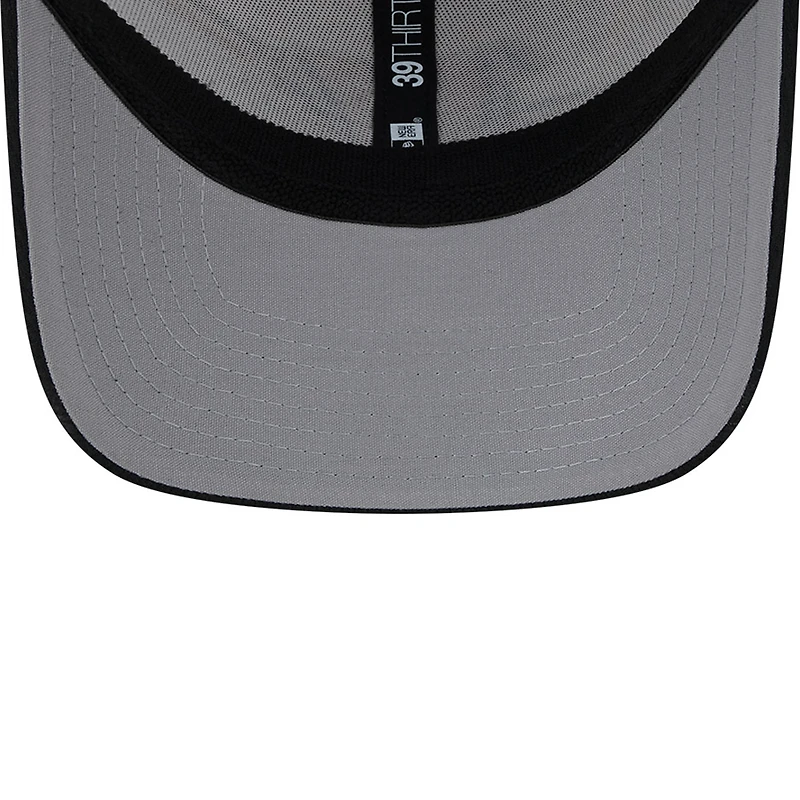 Men's New Era White/Black Cincinnati Bengals 2023 Sideline 39THIRTY Flex Hat