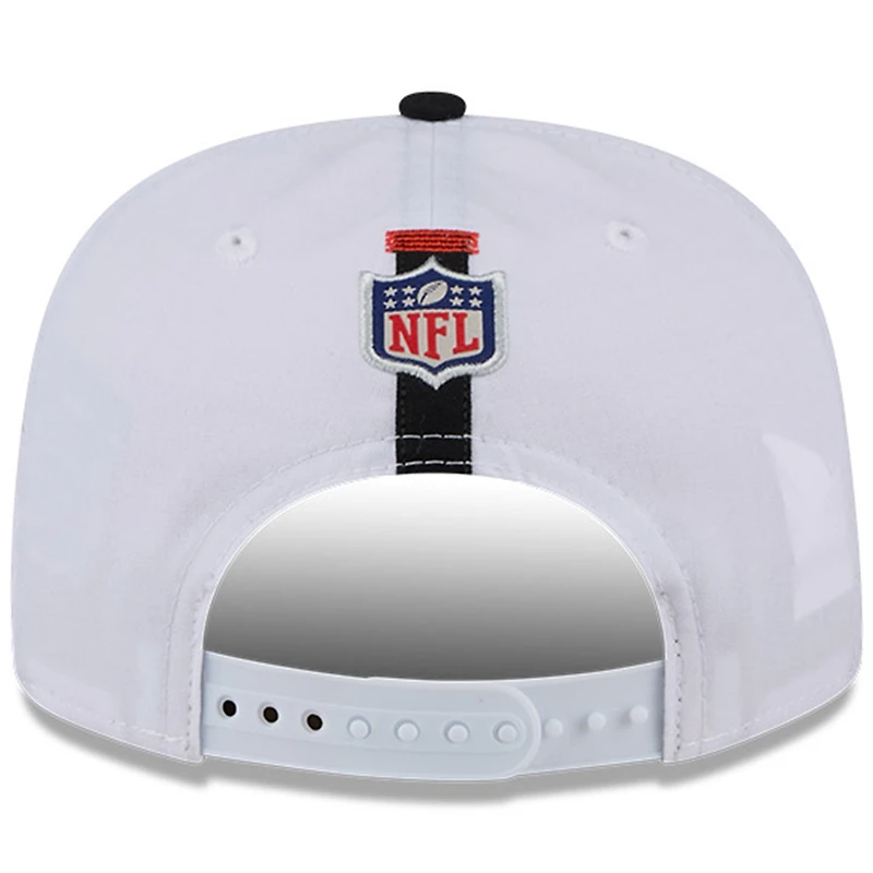 Men's New Era White/Black Cincinnati Bengals 2024 NFL Training Camp Golfer Snapback Hat