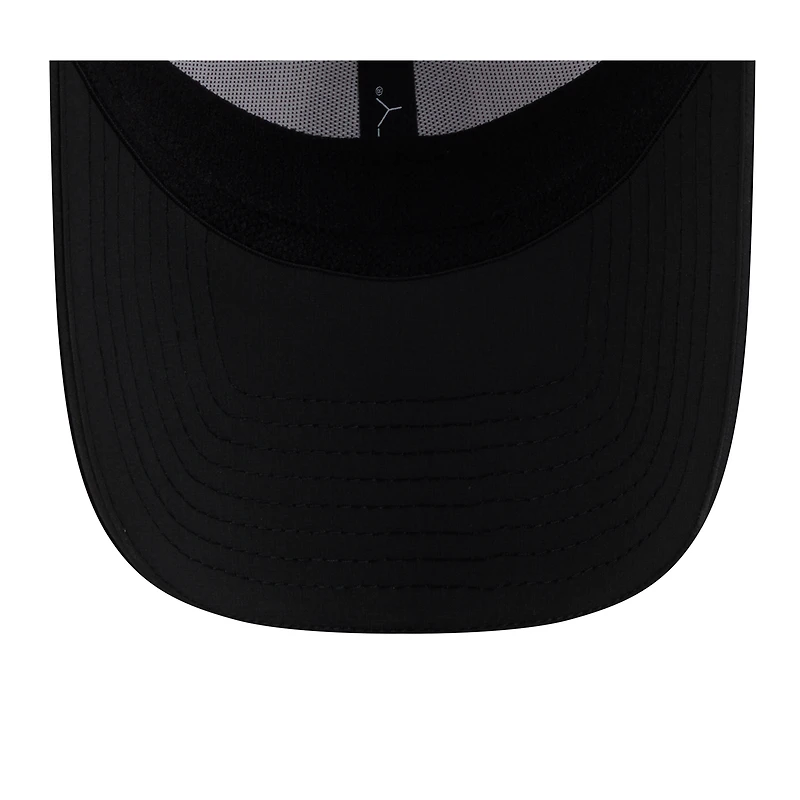 Men's New Era White/Black Cincinnati Bengals 2025 NFL Training Camp 39THIRTY Flex Hat