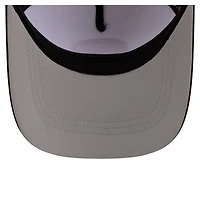 Men's New Era White/Black Cincinnati Bengals Patch 39THIRTY A-Frame M-Crown Perforated Flex Hat