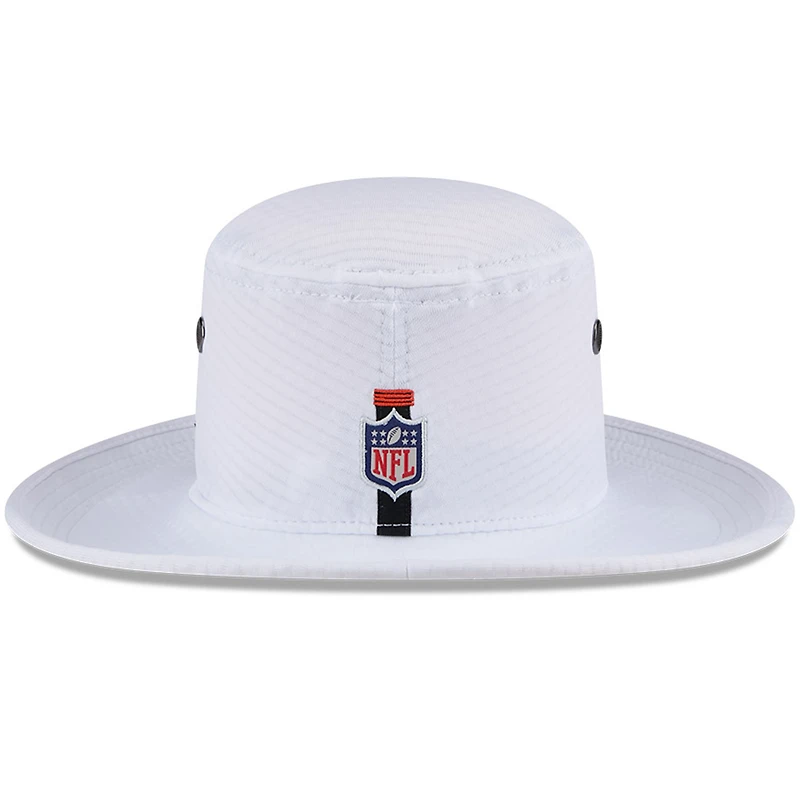 Men's New Era White Cincinnati Bengals 2024 NFL Training Camp Panama Bucket Hat
