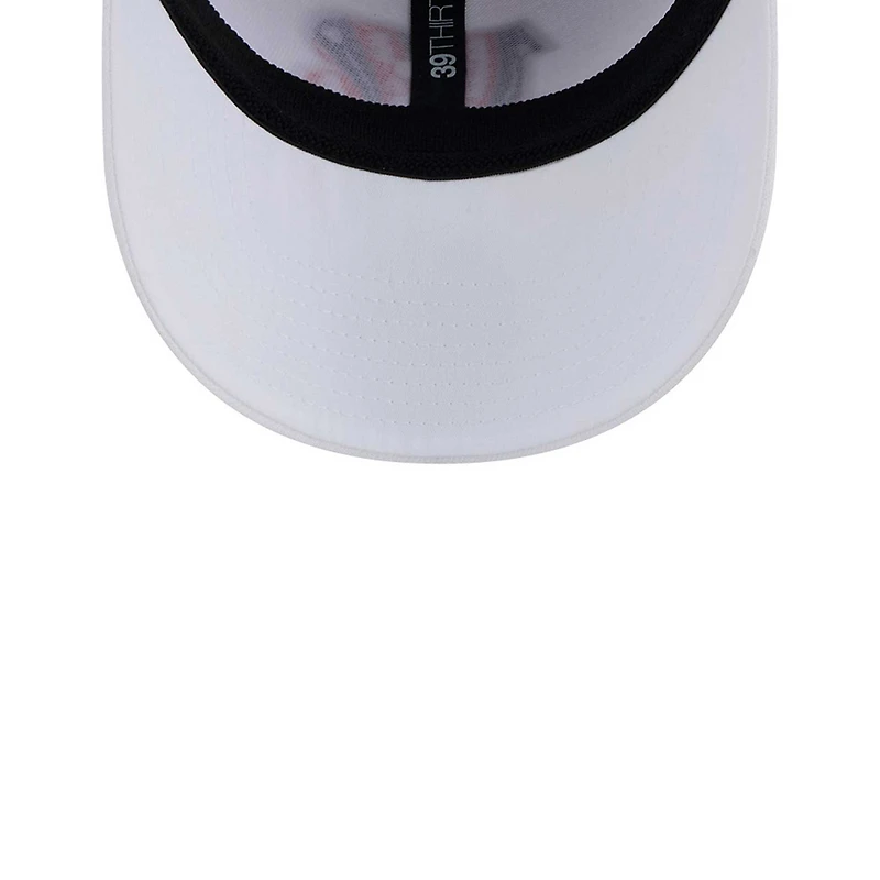 Men's New Era White Cincinnati Bengals Main 39THIRTY Flex Hat