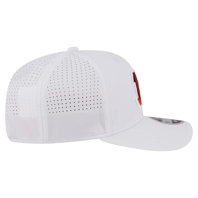 Men's New Era White Cincinnati Bengals Name Plate 9SEVENTY Adjustable Hat
