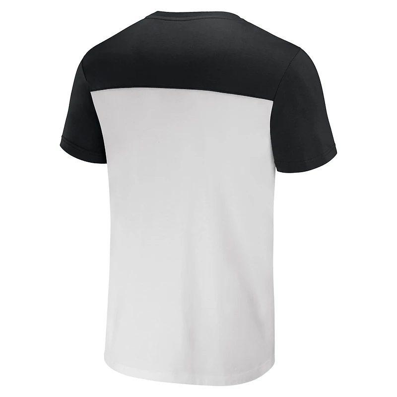T-shirt colorblock crème pour homme de la collection NFL x Darius Rucker Fanatics Cincinnati Bengals
