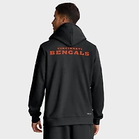 Sweat à capuche Nike noir Cincinnati Bengals 2025 Sideline Standard Issue Club Dri-FIT pour homme