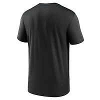T-shirt Nike noir Cincinnati Bengals Big & Tall Blitz Legend Icon pour homme