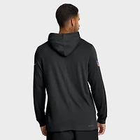 Men's Nike Black Cincinnati Bengals Big & Tall Sideline Dri-FIT Long Sleeve Hoodie T-Shirt