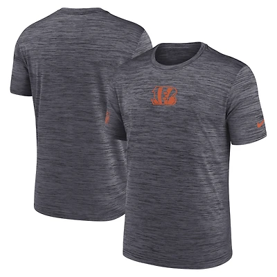 T-shirt Nike Performance Velocity noir pour homme, taille grande et grande, des Bengals de Cincinnati