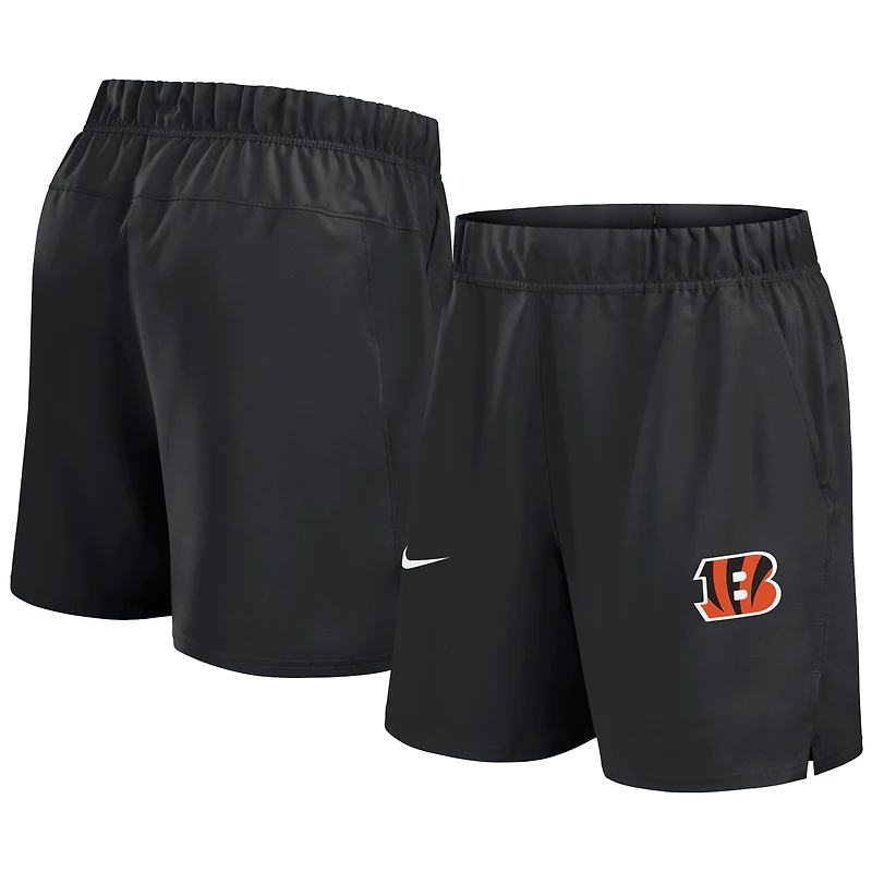 Short Nike Blitz Victory Dri-FIT noir pour homme des Bengals de Cincinnati