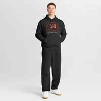 Men's Nike Black Cincinnati Bengals Busted Play Club Fleece Pullover Hoodie