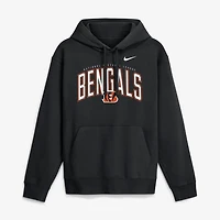 Men's Nike Black Cincinnati Bengals Expect Victory Club Fleece Pullover Hoodie