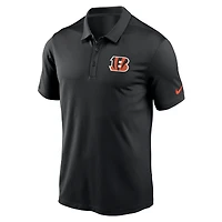 Men's Nike Black Cincinnati Bengals Franchise Logo Performance Polo