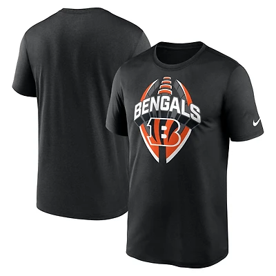 T-shirt Nike Performance Legend Icon des Bengals de Cincinnati pour homme, noir