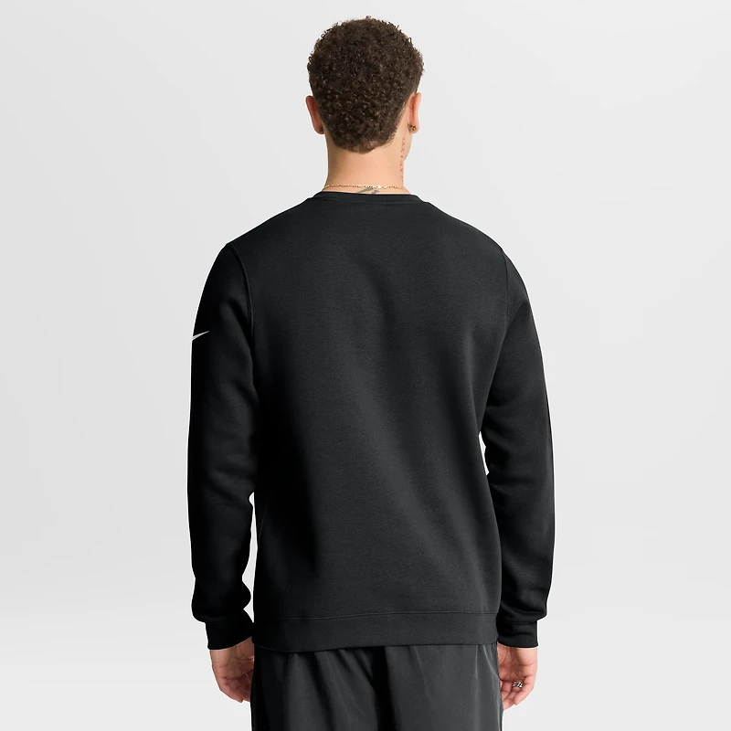 Men's Nike Black Cincinnati Bengals Primetime Club Fleece Pullover Sweatshirt
