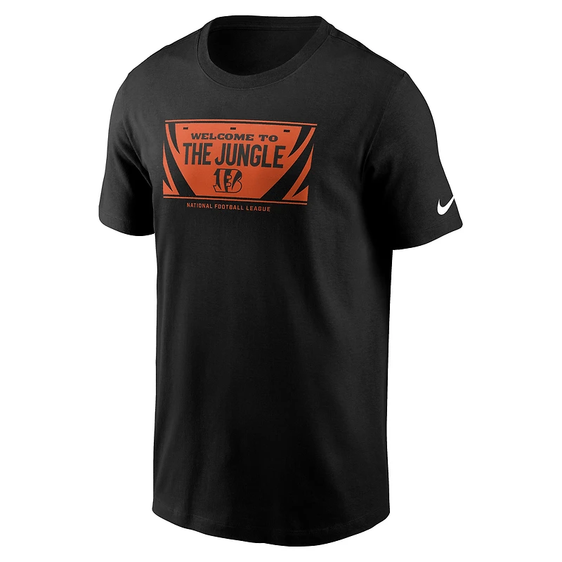 Men's Nike Black Cincinnati Bengals Primetime Local Essential T-Shirt