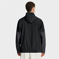Men's Nike Black Cincinnati Bengals Sideline Anorak Half-Zip Hoodie Jacket