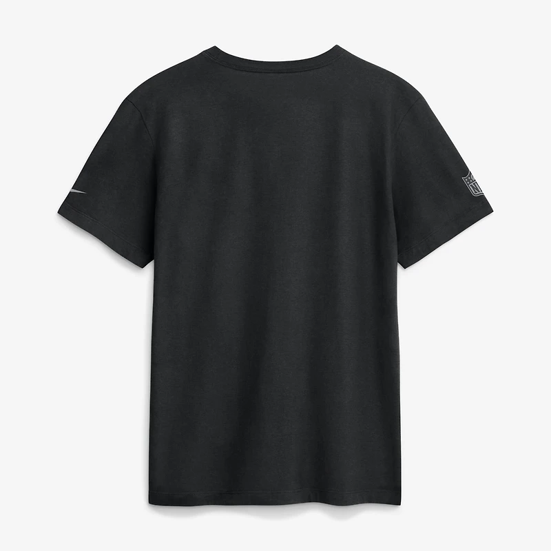 T-shirt Nike Dri-FIT noir pour homme, modèle Cincinnati Bengals Sideline