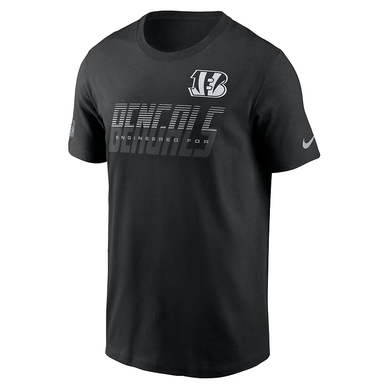 Men's Nike Black Cincinnati Bengals Sideline Dri-FIT T-Shirt