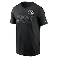 Men's Nike Black Cincinnati Bengals Sideline Dri-FIT T-Shirt