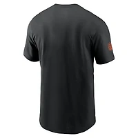 Men's Nike Black Cincinnati Bengals Sideline Dri-FIT T-Shirt