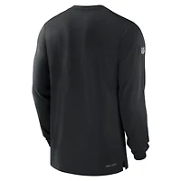 Men's Nike Black Cincinnati Bengals Sideline Performance Long Sleeve T-Shirt
