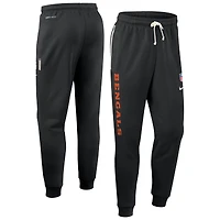 Men's Nike Black Cincinnati Bengals Sideline Standard Issue Ground Game Dri-FIT Taper Pants
