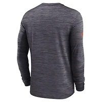 Men's Nike Black Cincinnati Bengals Sideline Velocity Performance Long Sleeve T-Shirt