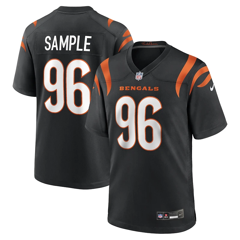 Men's Nike Cam Sample Black Cincinnati Bengals Game Jersey